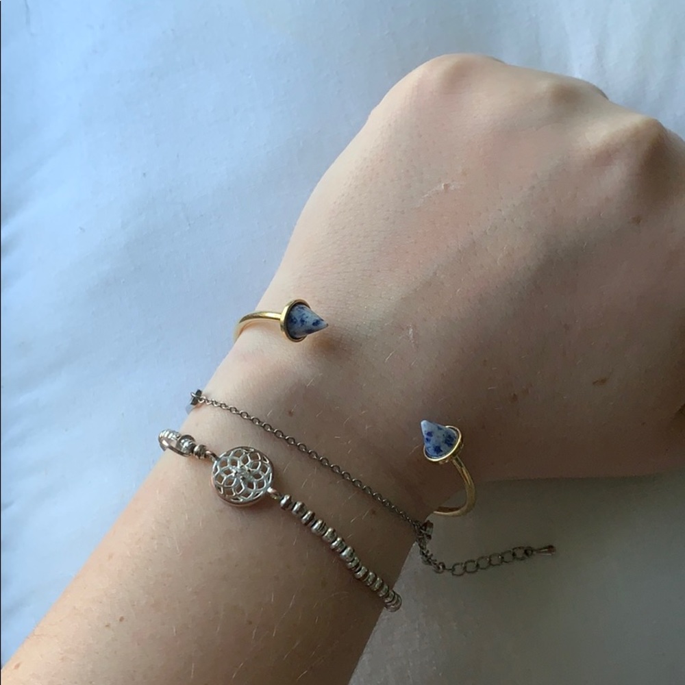 Marbled gem bracelet - Picture 2 of 2
